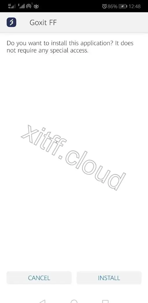 Screenshot of Xit FF Sensitivity Mod